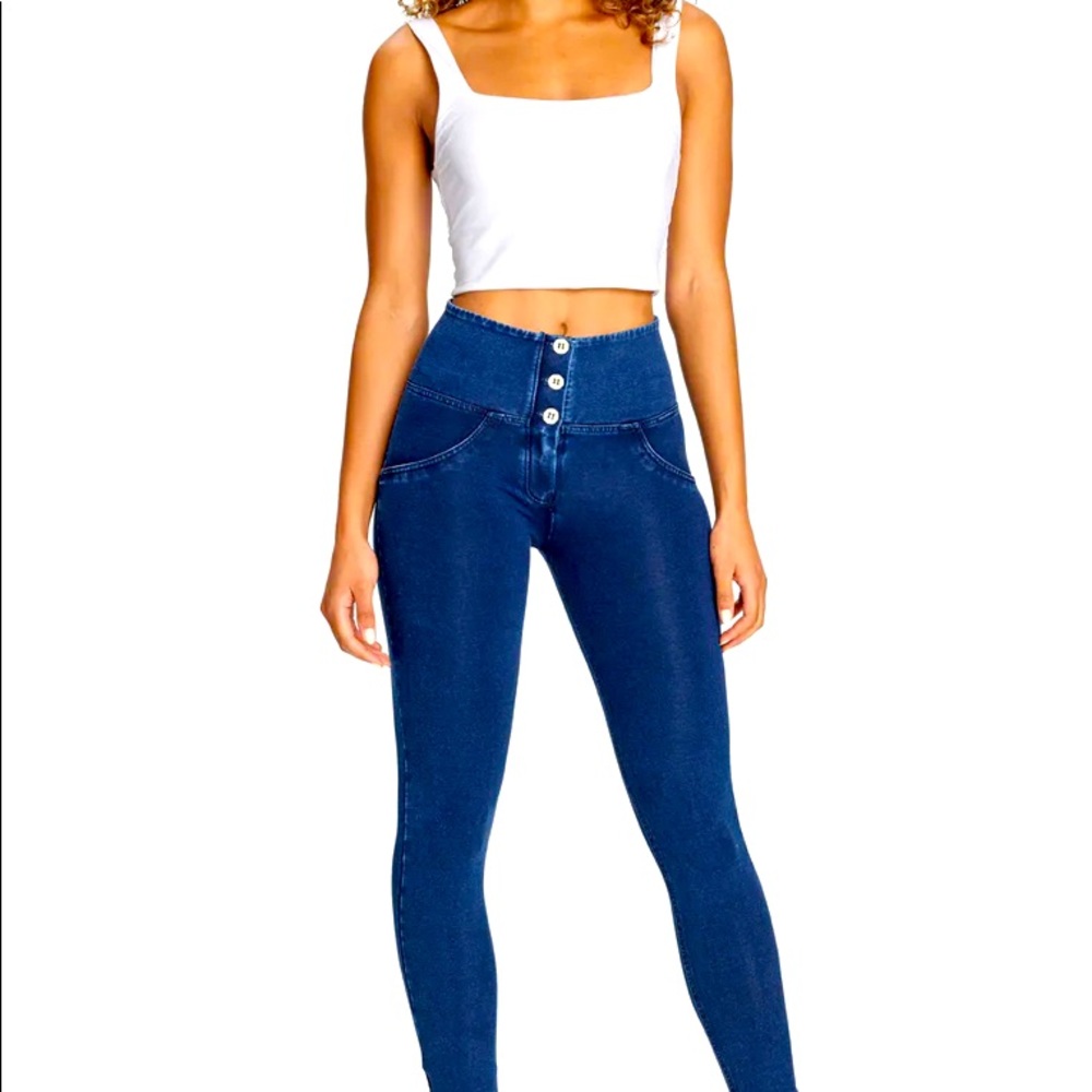 *NEW* FREDDY WR.UP - XS Dark Blue, High Rise - 7/8